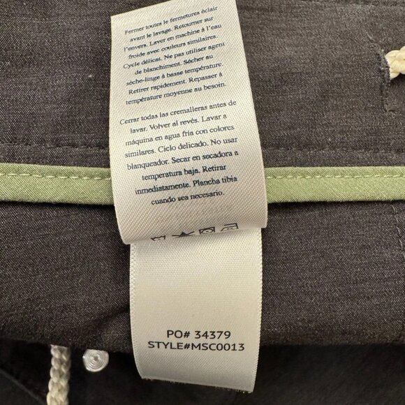 NEW Faherty All Day Men's Shorts32x6.5 - Charcoal - Picture 8 of 10